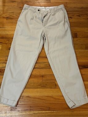 Mango Men's Chino Pants in Light Beige
